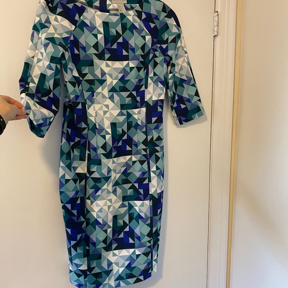 Geometric H&M dress